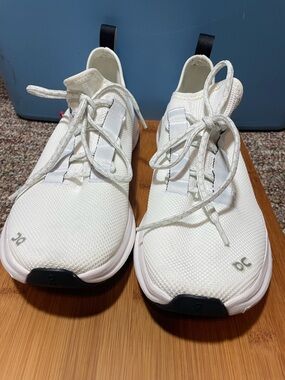 On Running White Athletic Sneakers